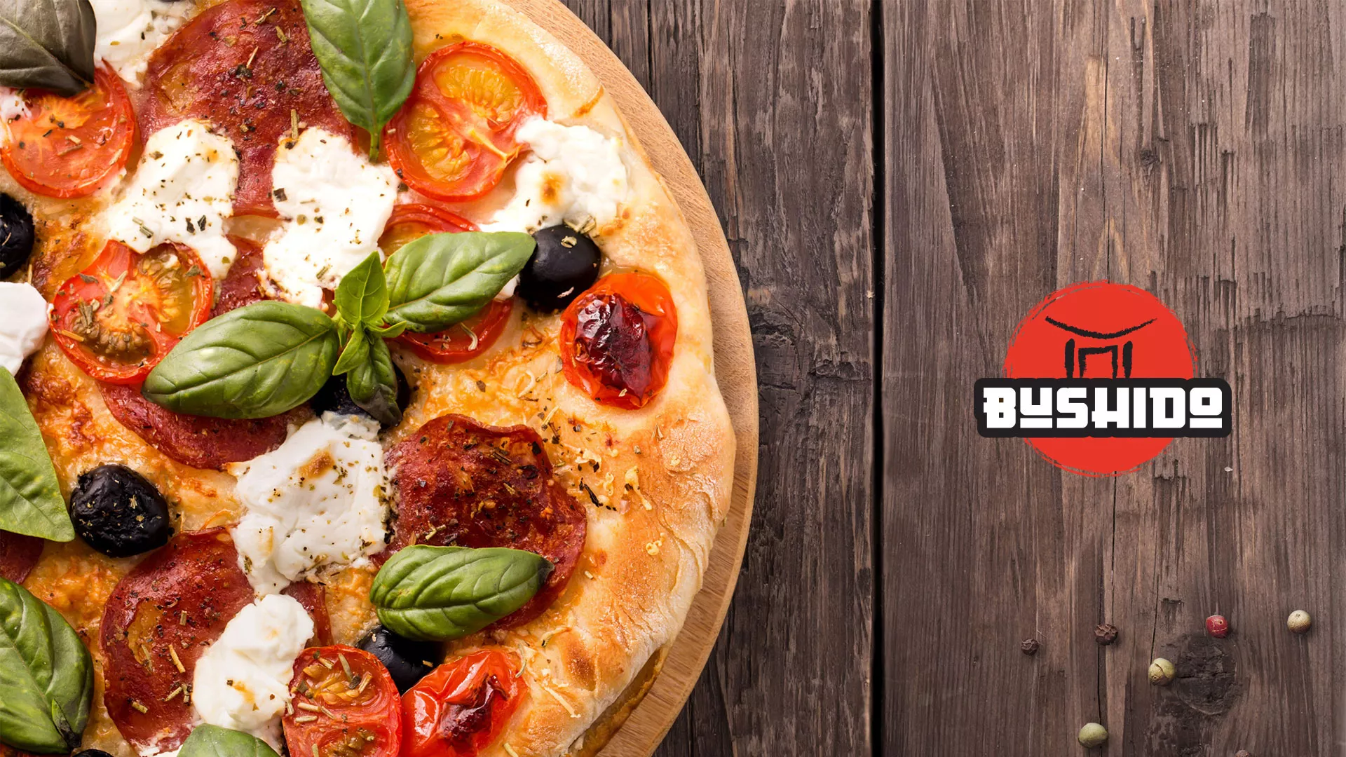 Разработка сайта для пиццерии «BUSHIDO» в Никольском