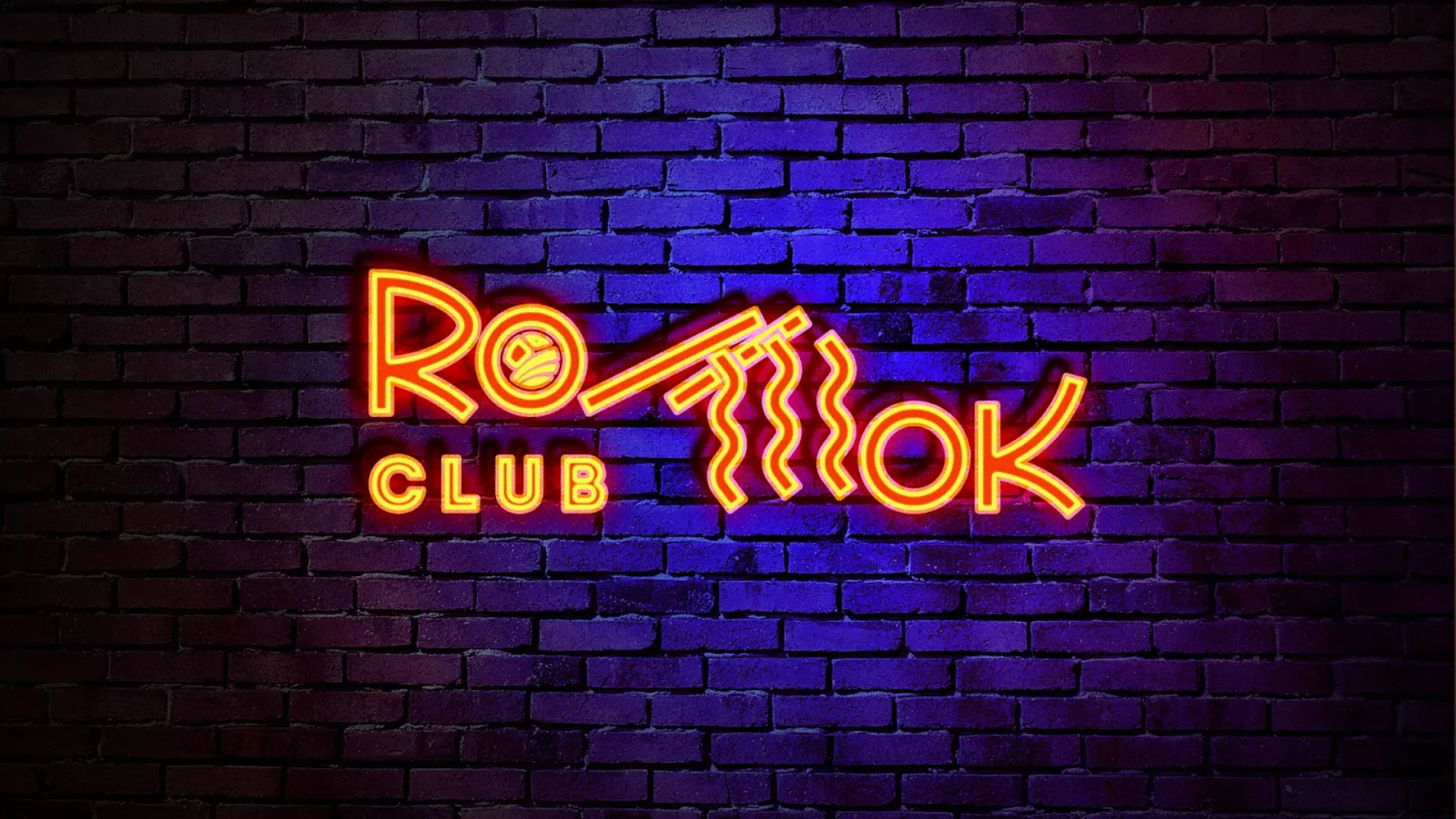 Разработка светящейся интерьерной вывески суши-бара «Roll Wok Club» в Никольском Разработка светящейся интерьерной вывески суши-бара «Roll Wok Club» в Никольском