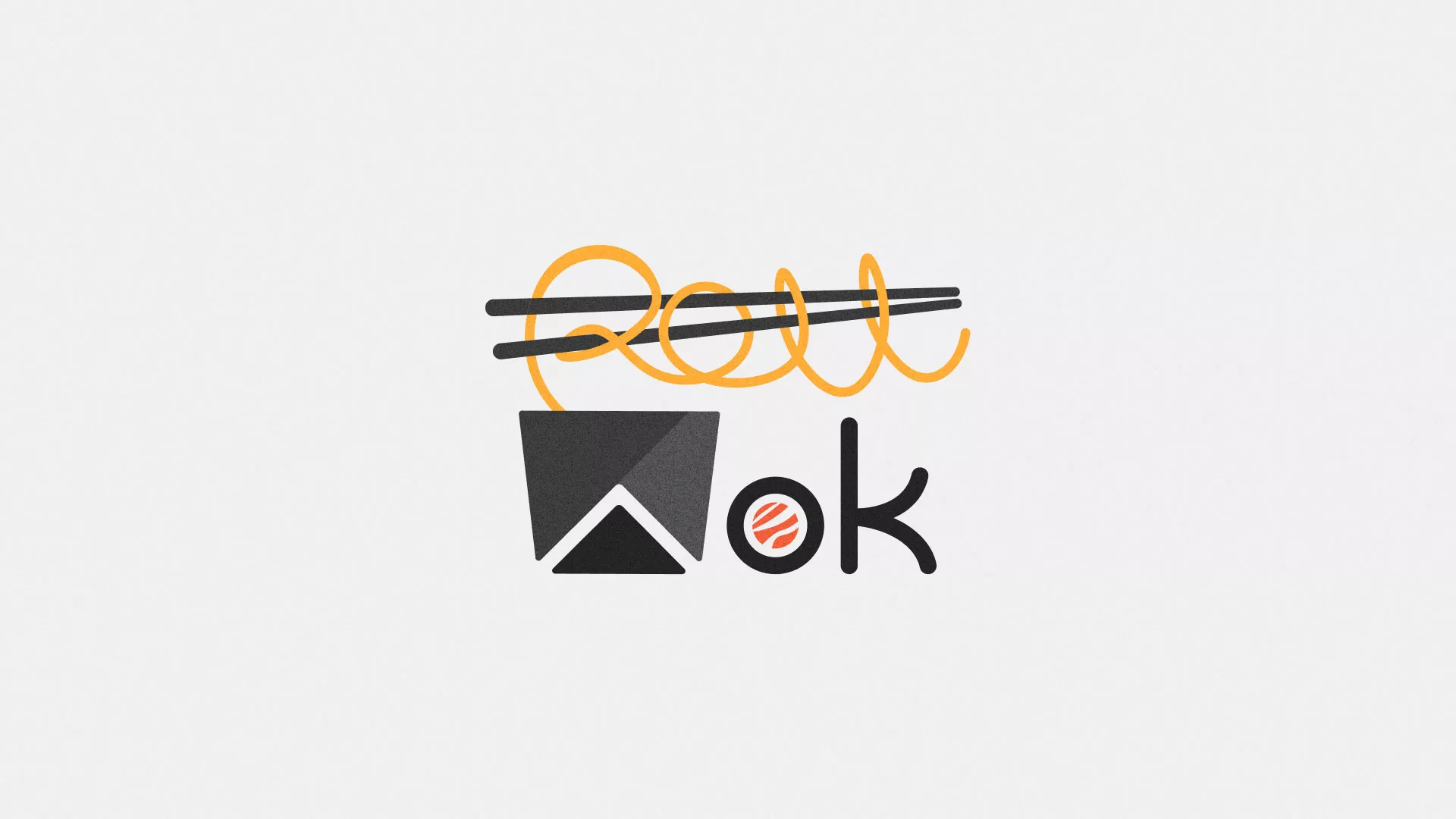 Разработка логотипа в Никольском для суши-бара «Roll Wok Club» Разработка логотипа в Никольском для суши-бара «Roll Wok Club»